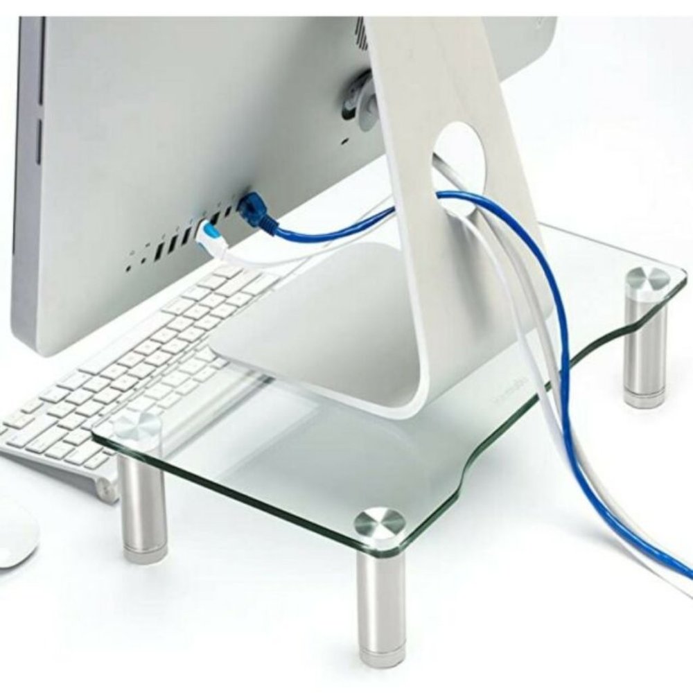 BN Tempered Glass Monitor Riser